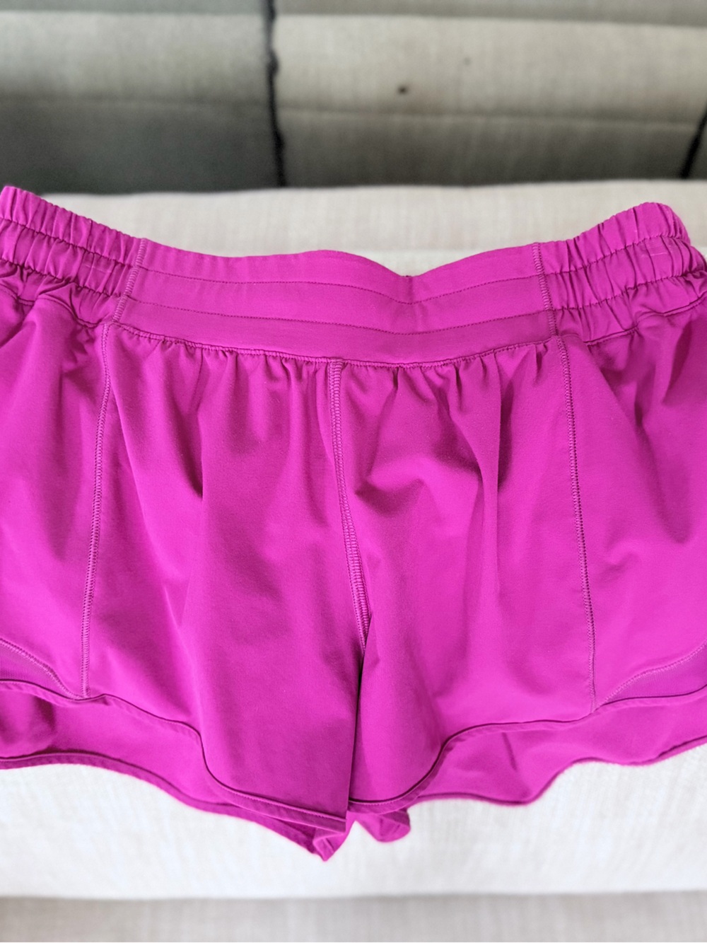 lululemon athletica hotty hot 2.5” inch  Bright Fuchsia Athletic Shorts